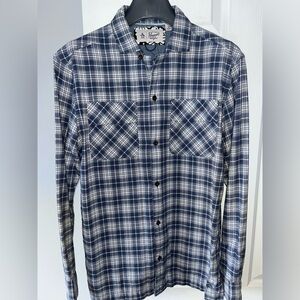 Penguin men’s flannel button down shirt small